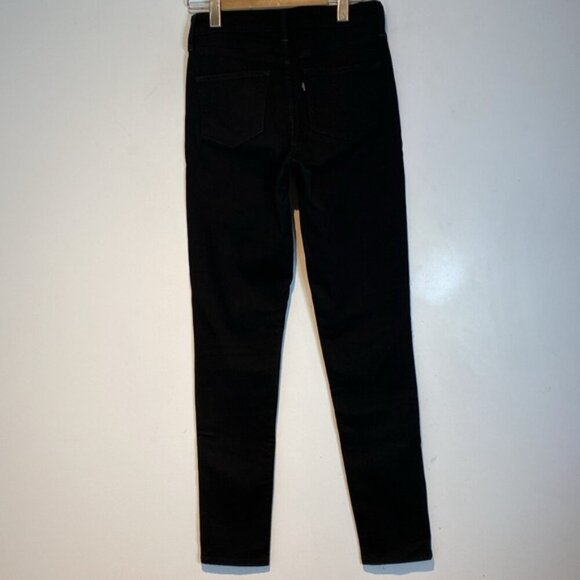 Levi’s black high-rise skinny jeans size 26 - Picture 5 of 11